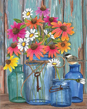 Load image into Gallery viewer, Garden Flowers in Jars
