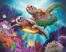 Load image into Gallery viewer, Great Barrier Reef Pair of Turtles
