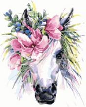 Load image into Gallery viewer, Floral Horse