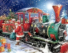 Load image into Gallery viewer, Santa's Christmas Train!