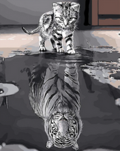 Load image into Gallery viewer, Tiger-kitten